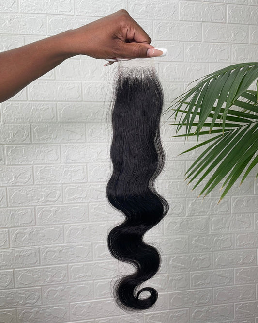 2x6 HD Lace closure - body wave front