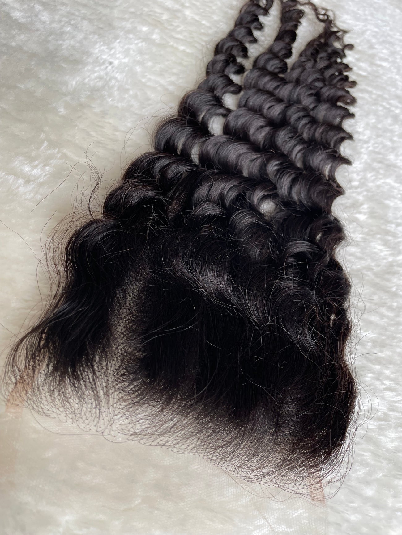 5x5 HD Lace closure - deep wave lace